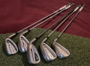 Adams Golf Tight Lies Iron Club Set -5 -6 - NIKE 7 w SASQUATCH SHAFT-8- 9 -Adams - Picture 1 of 12