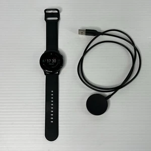Genuine Samsung SM-R500 Galaxy Watch Active 40mm Bluetooth Black TESTED - Photo 1 sur 11