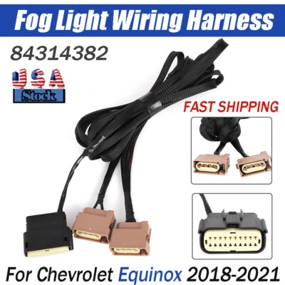 For GM Chevrolet Equinox 2018-2021 Fog Light Turn Signal Wiring Harness 84314382 Foto 1 de 4