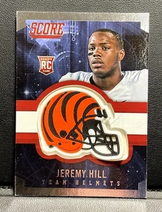 2014 Score Helme Jeremy Hill #31 Rookie RC kostenloser Versand! Cincinnati Bengals - Bild 1 von 2