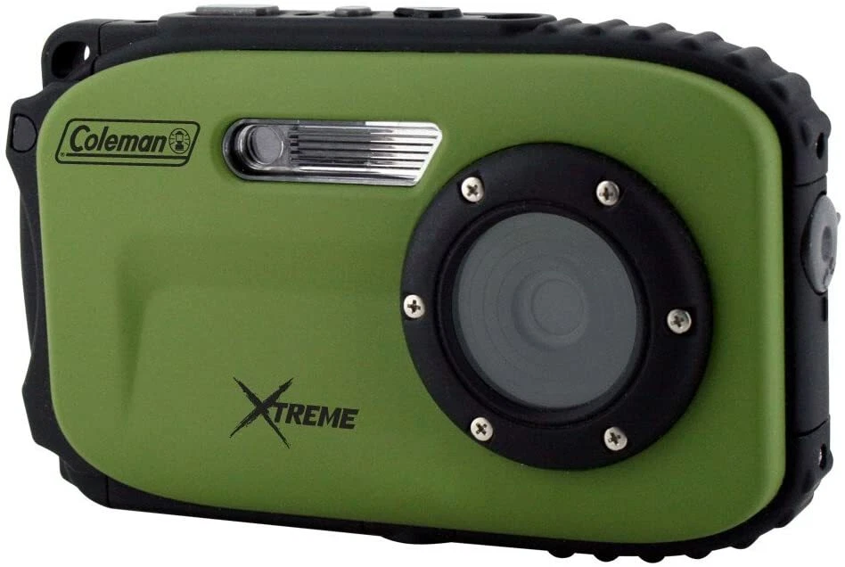 Водонепроницаемая цифровая камера Coleman Xtreme C5WP 12 Мп с аккумулятором, чехлом и 16 Гб Micro SD - Изображение 1 из 4