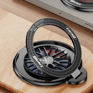 Magnetic 360° Phone Ring Hoder Stand For Smart Phone Cell Phone - Picture 1 of 24