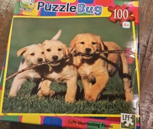 Puzzlebug-National Geographic 100 Piece Puppies Jigsaw Puzzle - Picture 1 of 5