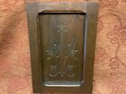 Carved Reclaimed Wooden Panel / Pediment Salvaged Vintage Repurpose Project