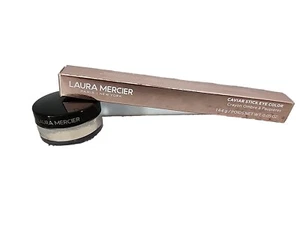 LAURA MERCIER Caviar Stick Eye Color FORBIDDEN ROSE + LOOSE SETTING POWDER - Picture 1 of 8