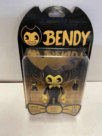 Bendy Classic Bendy Action Figure Yellow & Black Cover