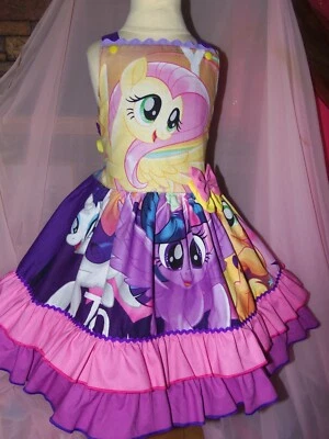 My Little Pony Twiligth Sparkle/Pinkie Pie  Dress Size 4t/5t - Image 1 of 4