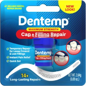 Maximum Strength Loose Cap And Lost Filling Repair - Dental Repair Kit F - Picture 1 of 6