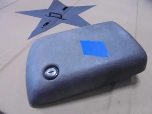 1997-2006 JEEP TJ WRANGLER DARK GRAY CENTER CONSOLE LID NEEDS HINGE #14 - Picture 1 of 3