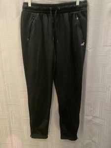 Pantalones largos de chándal BCG para hombre entrenamiento fitness negros talla mediana  - Imagen 1 de 12