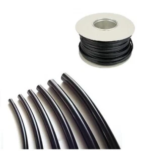 PVC Cable Sleeving Black Electrical Cable Tubing Harness - Picture 1 of 1