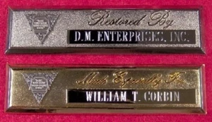 PACKARD "ASK THE MAN WHO OWNES ONE" - CUSTOM ENGRAVED DASH PLAQUE - Picture 1 of 1