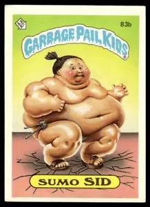 Garbage Pail Kids Serie 2 #83b Sumo Kid LP - Imagen 1 de 2