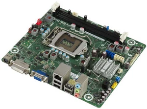 HP IPXSB-DM 681846-001 LGA1155 INTEL H61 2x DDR3 SATA DVI USB LAN MINI ITX - Bild 1 von 2