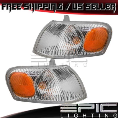 Luces de señalización de estacionamiento en esquina para Toyota Corolla 1998-2000 - Par lado izquierdo derecho Foto 1 de 2