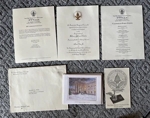 Bill Clinton 1997 Commemorative 52nd Presidential Inauguration Invit. Package - Picture 1 of 9