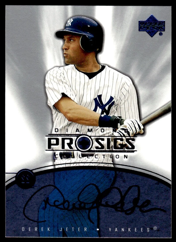 2004 Upper Deck Diamond Collection Pro Sigs Derek Jeter New York Yankees #61 - Image 1 of 2