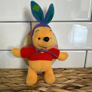 Winnie the Pooh Easter Bunny Plush Toy 7 Inches 1999 - Picture 1 of 7