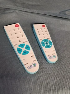 Clean Remote CR2BB/CR1* Universal TV Remote- Pack of 2 - Picture 1 of 8