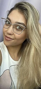 New PRADA VPR 5U4 Oversized 51mm White Women's Eyeglasses Frame - Foto 1 di 12