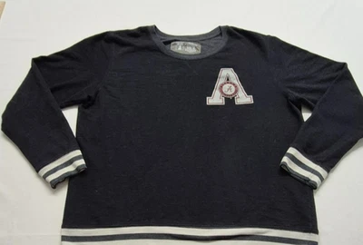 Alabama Crimson Tide women dark gray crew neck sweatshirt  logo sz XL football - Image 1 of 4