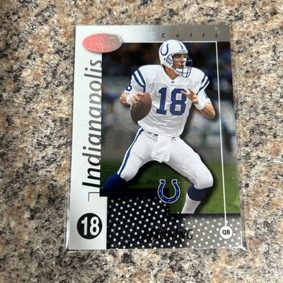 2002 Leaf Certified # 37 Peyton Manning Card Indianapolis Colts - Image 1 of 2