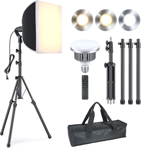 store Softbox Photography Lighting Kit 16'' X 16'' Professional Soft - Picture 1 of 12