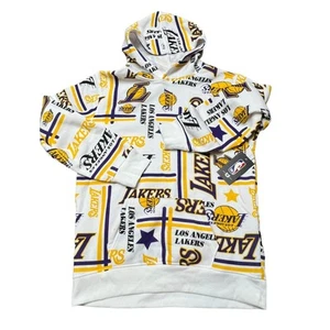 Los Angeles Lakers NBA All Over Print Pull Over Sweatshirt  Youth Size XL 18/20  - Picture 1 of 13