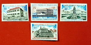 {SET ST. PIERRE & MIQUELON/Scott #385-388/ MLH-VF/ CV $42,00/epictronic/JC} - Foto 1 di 2
