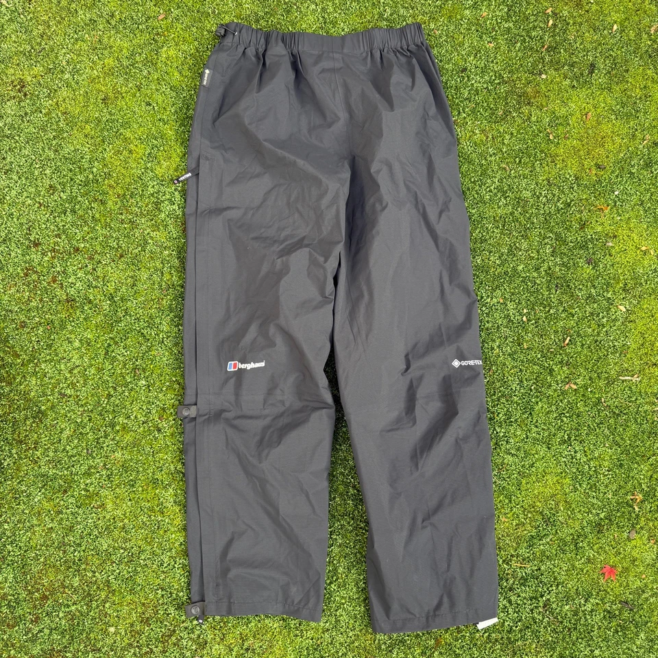 Pantalones de lluvia impermeables Berghaus para hombre Gore-Tex Paclite pantalones de senderismo - grandes Foto 1 de 4