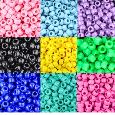 Pony beads inc teddy bears hearts stars  ideal for dummy clips all in one place - Image 1 of 4