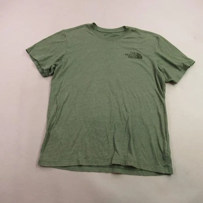 Camisa North Face Para Hombre Mediana Manga Corta Cuello Redondo Exterior Informal Verde Foto 1 de 4