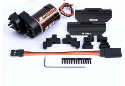 RCAWD Scx24 370 Brushed Motor and Transmission 34T for Axial 1-24 - Image 1 of 2