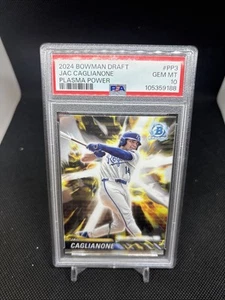 Jac Caglianone Plasma Power Rookie Card PSA 10 Royals - Bild 1 von 2
