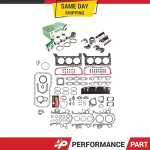 Full Gasket Set Pistons Bearings Fit 04-10 Chrysler Dodge Grand Caravan 3.8L - Picture 1 of 12
