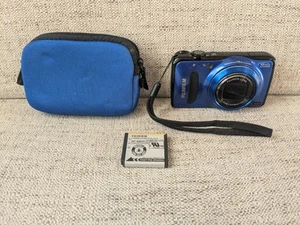 Fujifilm FinePix F Series F500 EXR 16.0MP Camera Blue -16GB SD w/ Battery TESTED - Picture 1 of 9