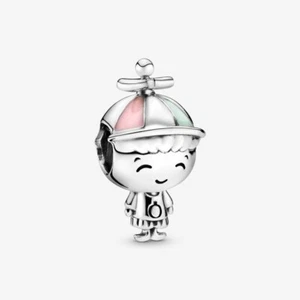 Genuine New Pandora Silver S925 ALE Little Boy Charm - Picture 1 of 10