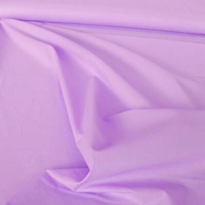 TOLKO flieder Batist Stoff aus Baumwolle zum Nähen u Dekorieren blickdichte Meterware