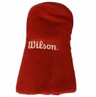 Wilson Golf Pelz Plüsch rote Kopfbedeckung 1 Zubehör