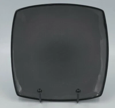 Gibson Home Modern Square Melamine Gray Salad Dessert Plate 7.5" Replacement - Image 1 of 4