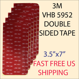 3M VHB Automotive Mounting Double Sided Adhesive Tape 5952 Sheet STRONG!!