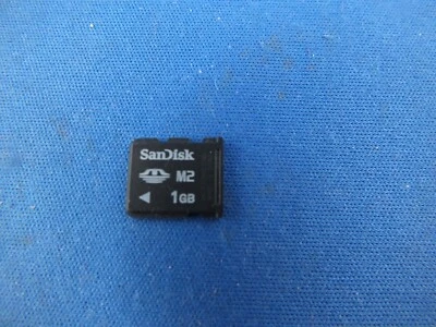 Original SanDisk 1GB Memory M2 Micro 1 GB Memory Speicherkarte Card Karte neu - Image 1 of 4