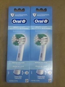 Oral-B Daily Clean Replacement Brush Heads 6 Count OEM - Picture 1 of 1
