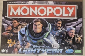 Buzz Lightyear Monopoly Disney Pixar Family Toy Story Gioco da Tavolo Notte NUOVO!! - Foto 1 di 4