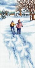 Dimensions Snow Angels 13717 Cross Stitch Kit New and Factory Sealed