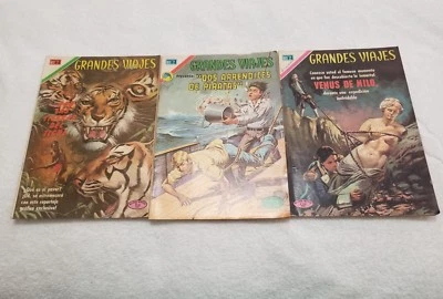 (3) E. Novaro Grandes Viajes Comics Spanish/Espanol (1970's) - Image 1 of 4