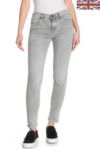 HUDSON NATALIE  NWT $189 MID RISE SUPER SKINNY BLEEDING HEART YARD JEANS. SZ 26 - Picture 1 of 12