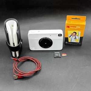 Kodak PRINTOMATIC 5MP Digital & Instant Print Camera w/Photo Paper/64GB SD/Book - Picture 1 of 19