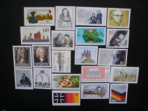 Germany 1985- Year Set of 33 Stamps, include Semi Postal MNH-Extremely Fine - Picture 1 of 6