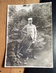 Karlsruhe im Juli 1922 - Student in Wichs - Pekesche Mütze - Foto / Studentika - Bild 1 von 2